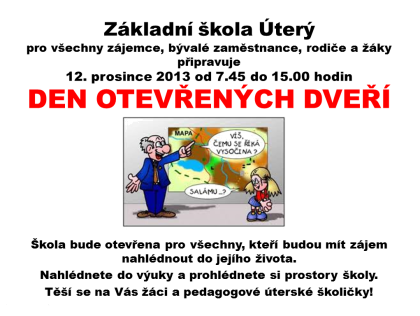 Den otevench dve